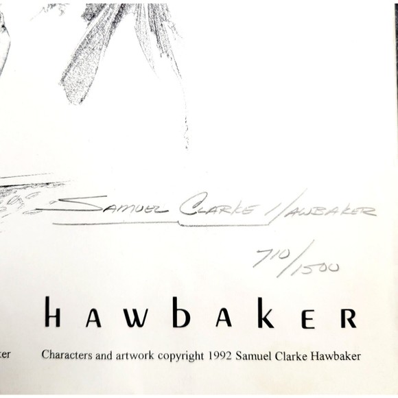 Buccaneer ART LITHO SET 6 Hunter Grey-Wolf S.C.Harbaker Falcon Comic 710/1500 NM - Picture 11 of 12